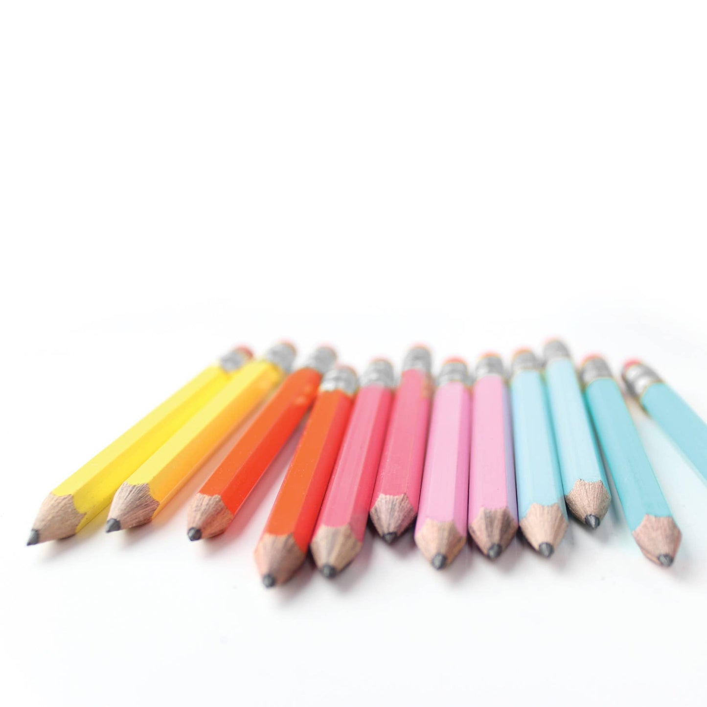 Mini Pencils - Rainbow