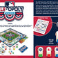 MLB® Opoly Jr. board game with static-cling stickers, create custom playing pieces, collect teams & earn money!