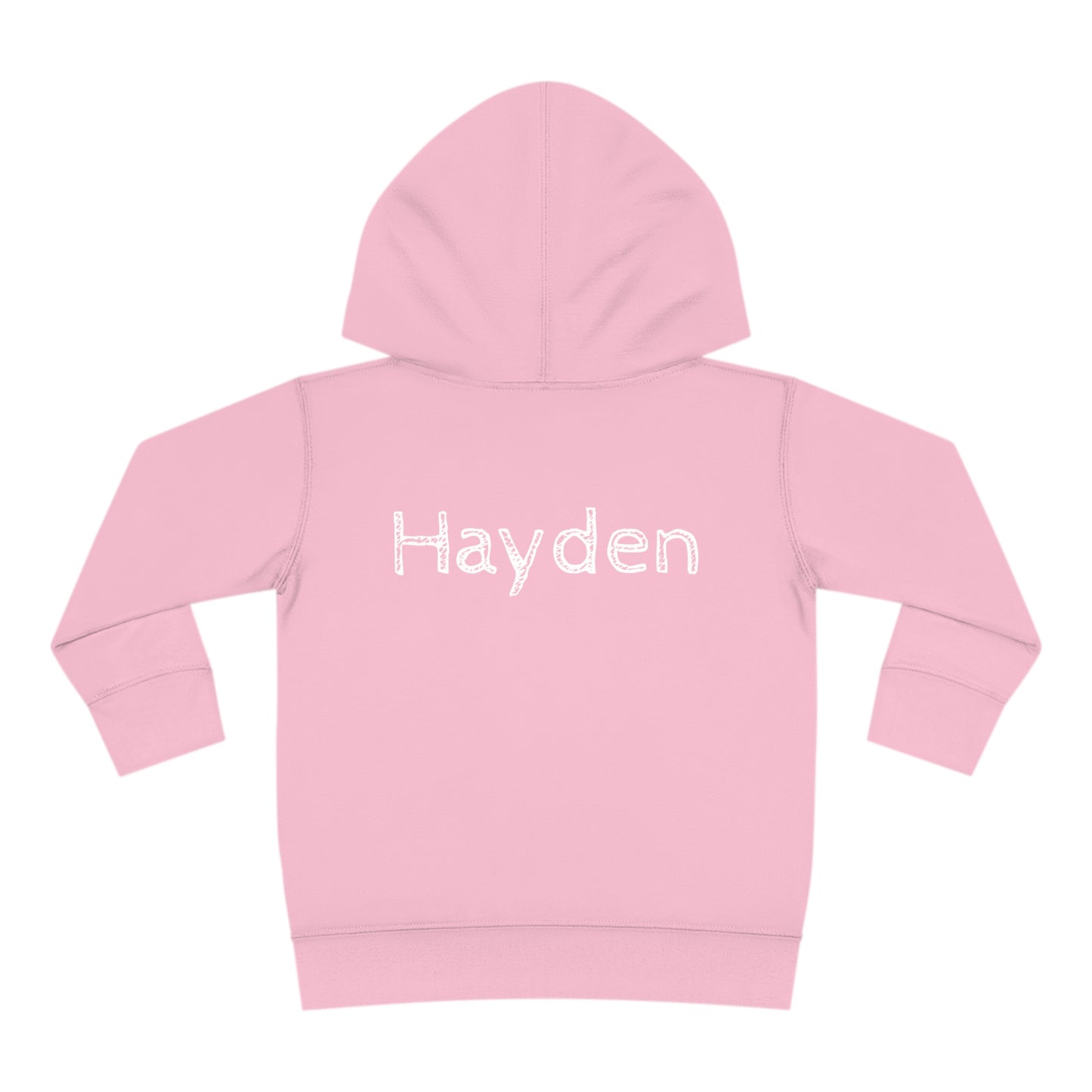 Personalized Pink Smile 💙😎 WRT ECC Personalized Toddler Pullover Fleece Hoodie