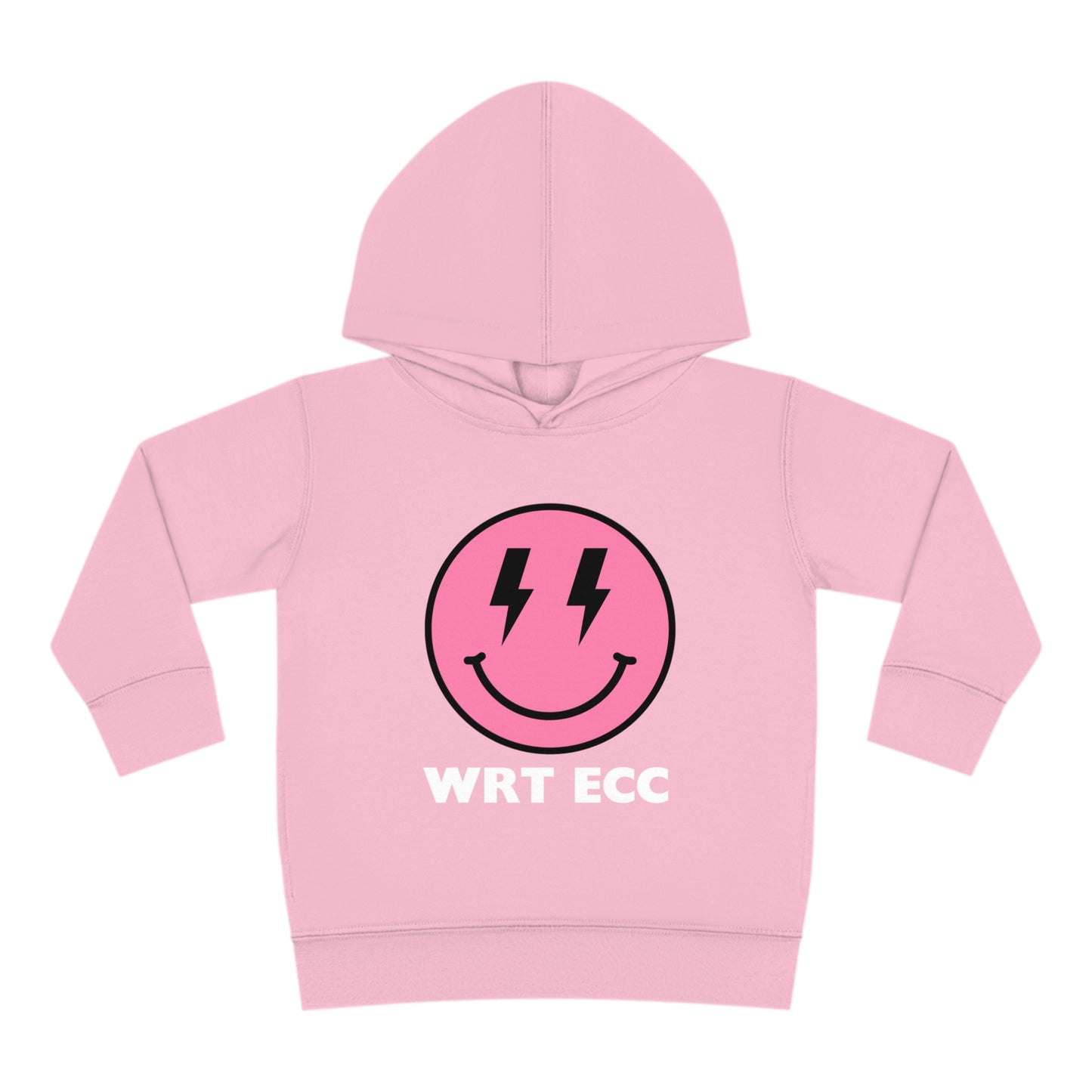 Personalized Pink Smile 💙😎 WRT ECC Personalized Toddler Pullover Fleece Hoodie