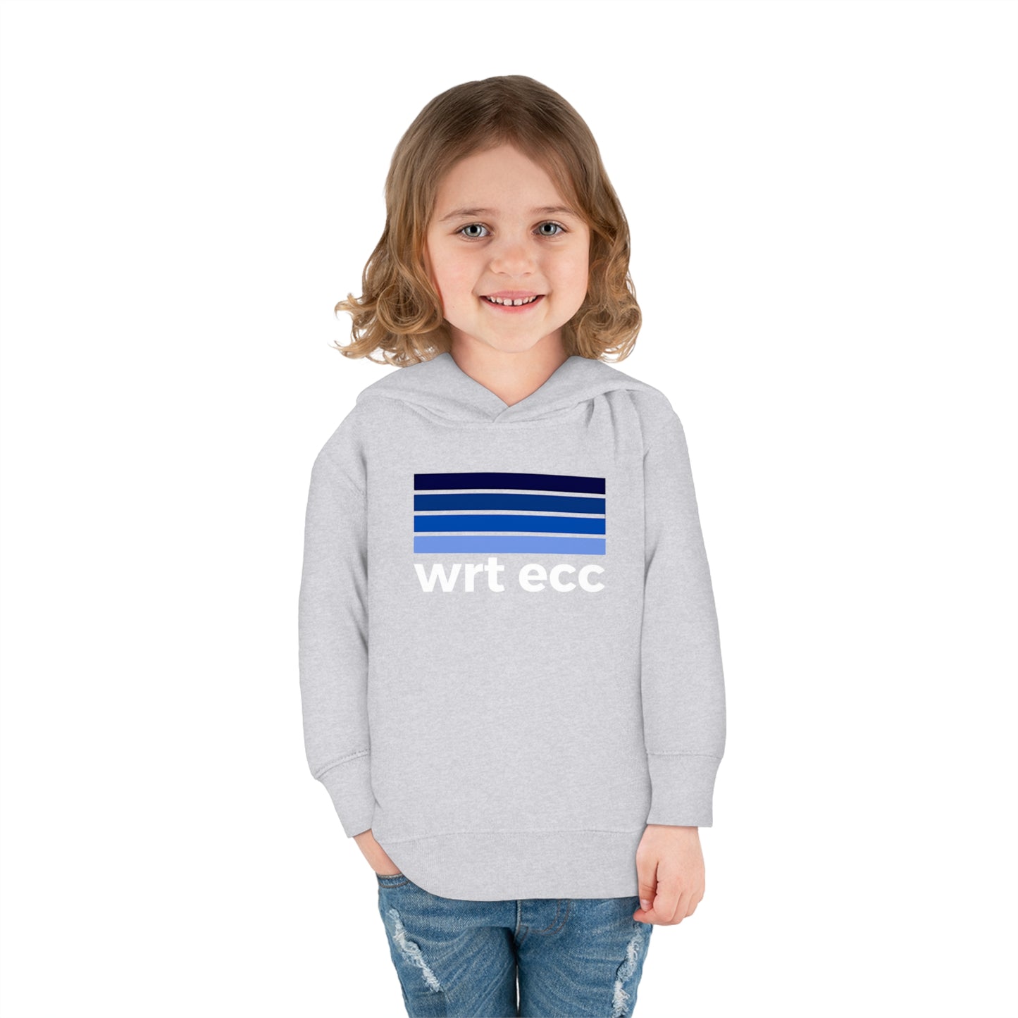 Blue Somewhere Over the Rainbow 💙🌈 WRT ECC Toddler Hoodie