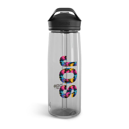 “Heart Breaker” 💦 Monogrammed Neon Hearts CamelBak Eddy®  Water Bottle, 20oz\25oz