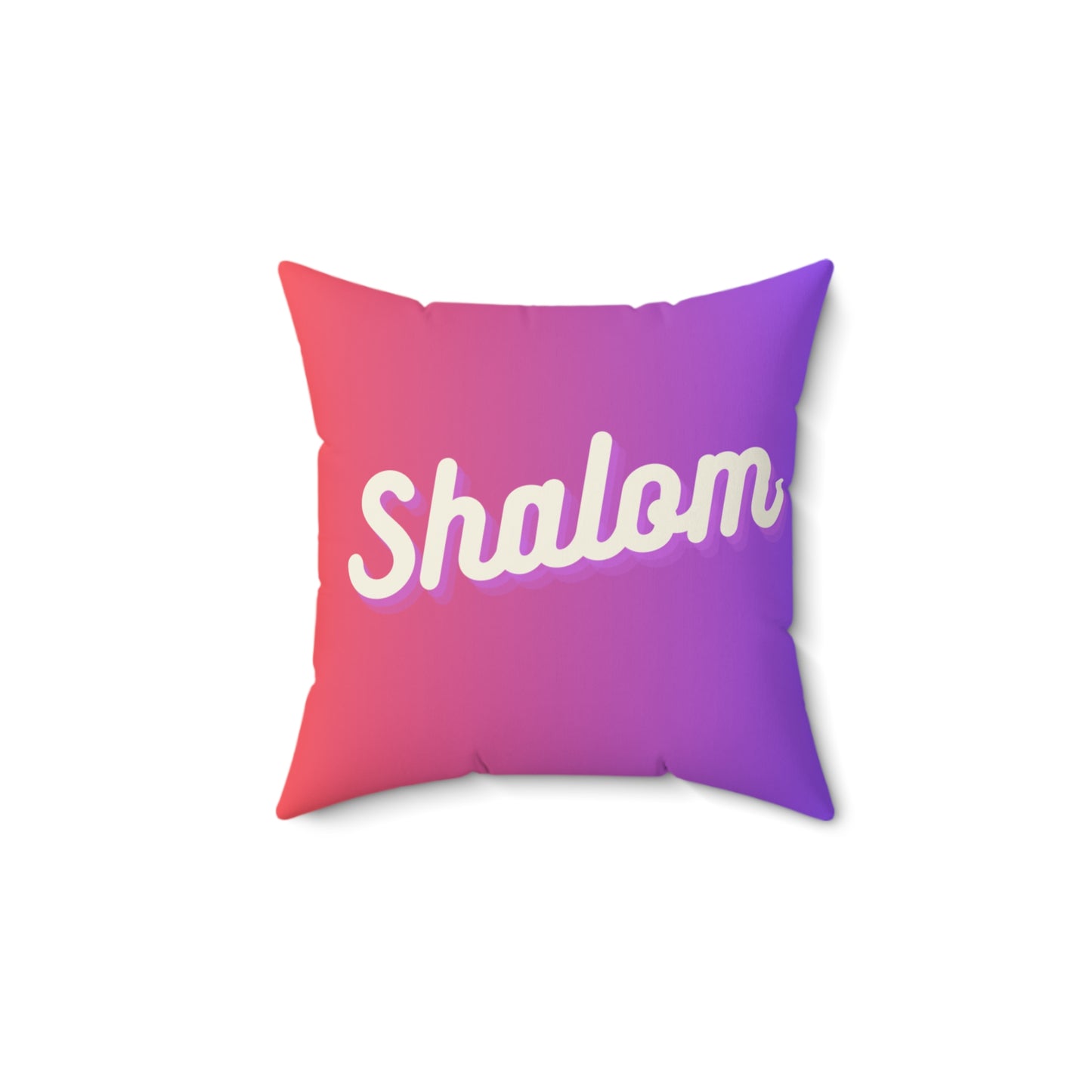 Shalom ✌️ Jewish Holiday Pillow