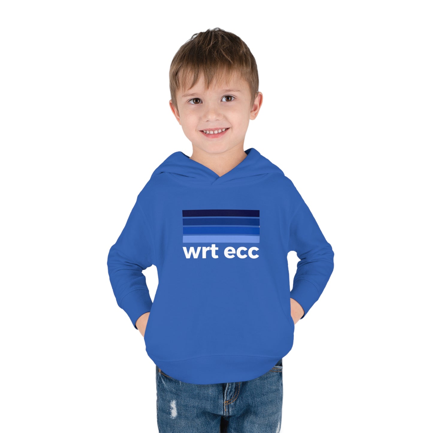 Blue Somewhere Over the Rainbow 💙🌈 WRT ECC Toddler Hoodie