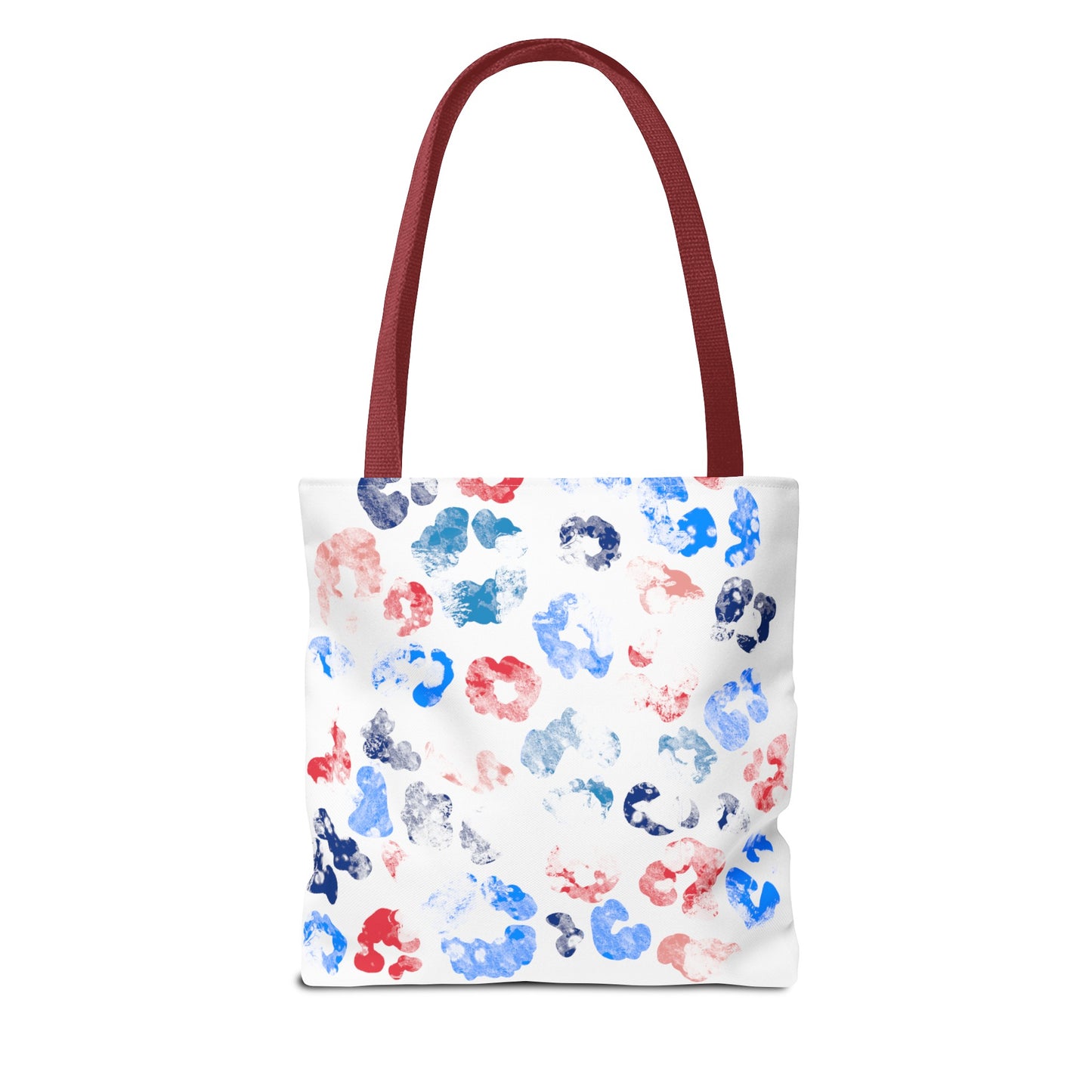 “Red White and Kids Won't Be Blue” ❤️🤍💙 Patriotic Tote Beach Bag