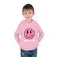 “Personalized Pink Smile” 💙😎 WRT ECC Personalized Toddler Pullover Fleece Hoodie