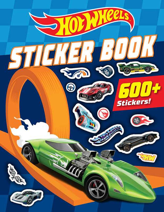 Explore over 100 Hot Wheels cars and 500+ stickers in this interactive, fun-filled sticker book!