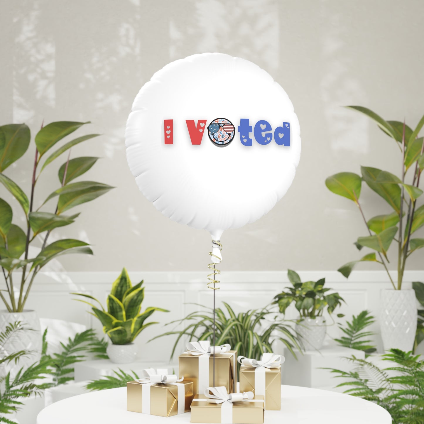 I Voted Mylar Helium Balloon