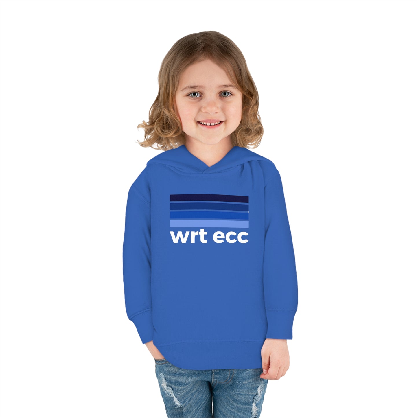 Blue Somewhere Over the Rainbow 💙🌈 WRT ECC Toddler Hoodie