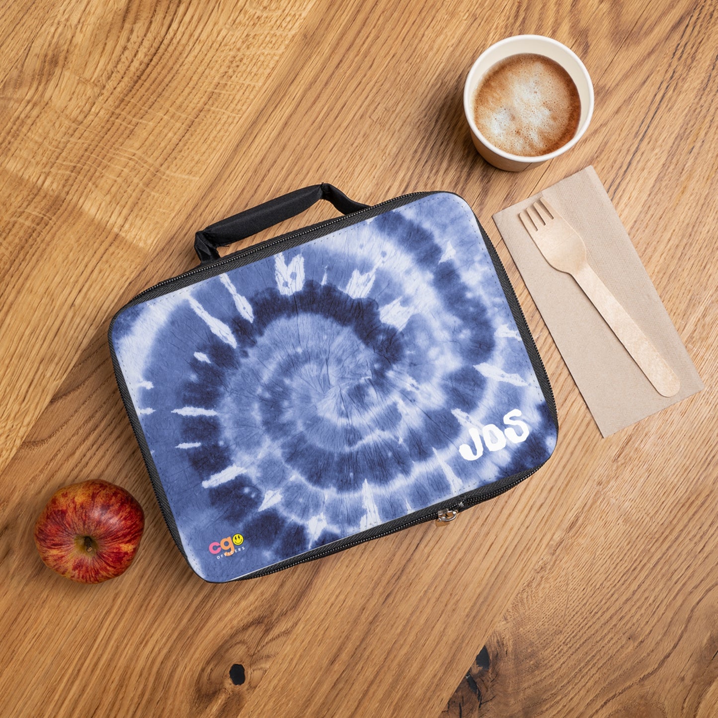 “To Tie Dye For” 🥗 Blue Tie Dye Lunch Bag