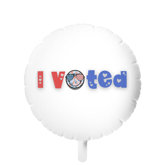 I Voted Mylar Helium Balloon