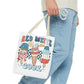 Red, white, and blue beach bag featuring a trendy vintage ice cream print, perfect for 4th of July celebrations and summer festivities. Made from 100% spun polyester with durable double-stitched seams, this spacious tote is designed to carry everything from sunscreen and snacks to towels and pool toys. Ideal as a patriotic gift for women, moms, or teachers, it’s the perfect accessory for beach outings, picnics, and sunny days. Get ready to celebrate with style while showcasing your American pride!