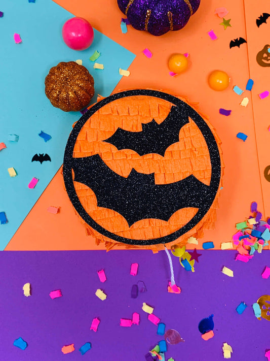 “1 2 3 Count!” 🦇 Mini Bat Piñata Halloween Decoration for Indoor