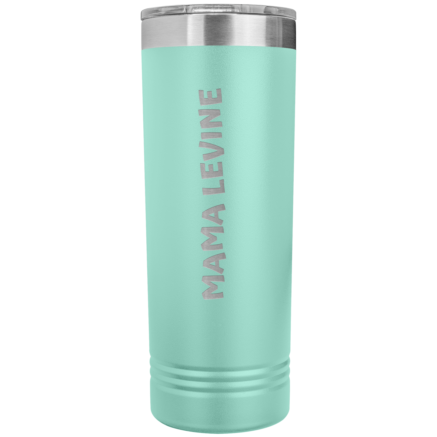 22oz Skinny Tumbler by Polar Camel, featuring a sleek design with durable double-wall stainless steel, vacuum insulated to keep drinks at a consistent temperature 2x longer than glass or plastic. Includes a snap-on acrylic slider lid, BPA and lead-free. Hand wash only, not microwave safe.