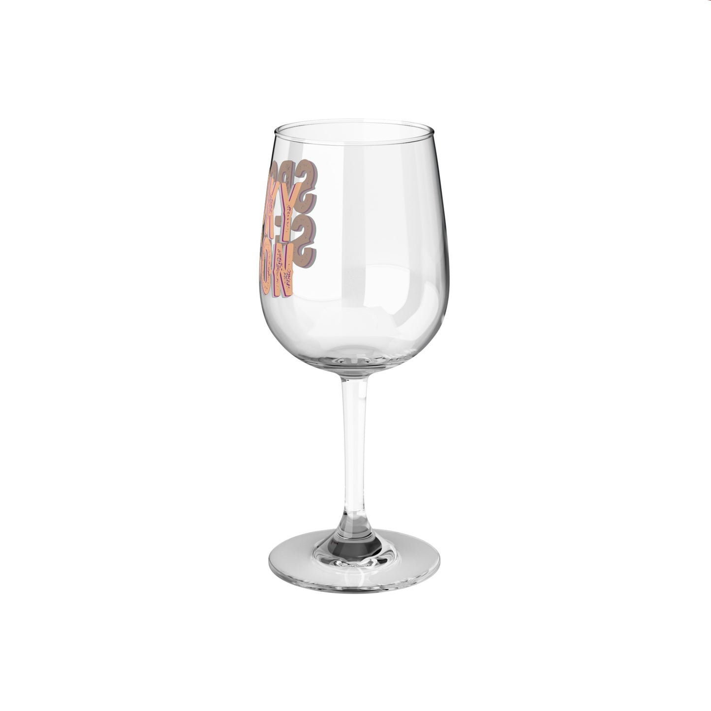 “Spooky Sips Season” 🎃 Wine Glass, 12oz