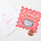 DIY Scratch-Off Valentines Kit: 18 cards (pink & red), scratch-off stickers included. Add a personal touch with handwritten messages!