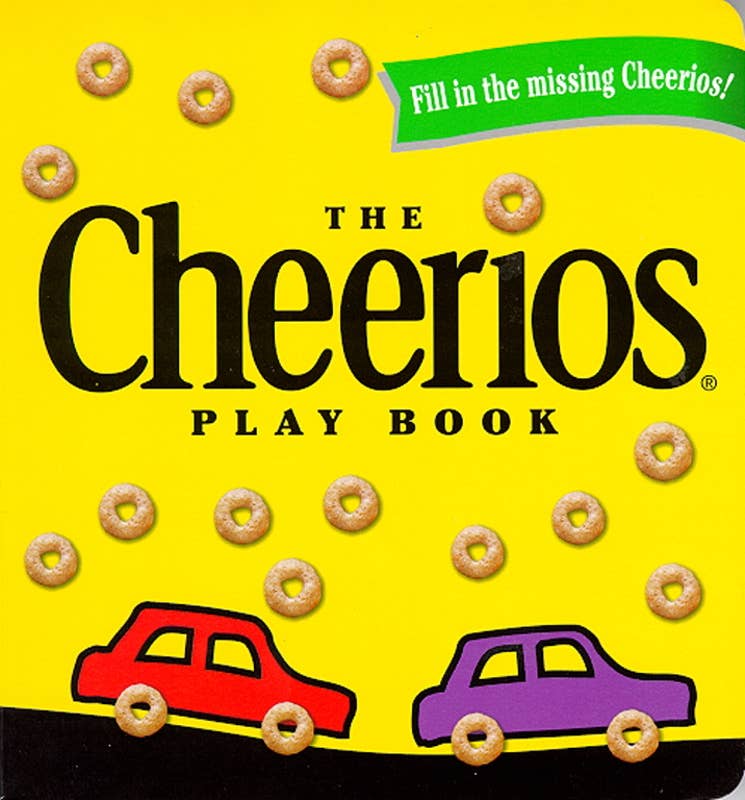 Interactive board book for toddlers. Complete scenes with Cheerios for fun learning. Perfect for playtime!