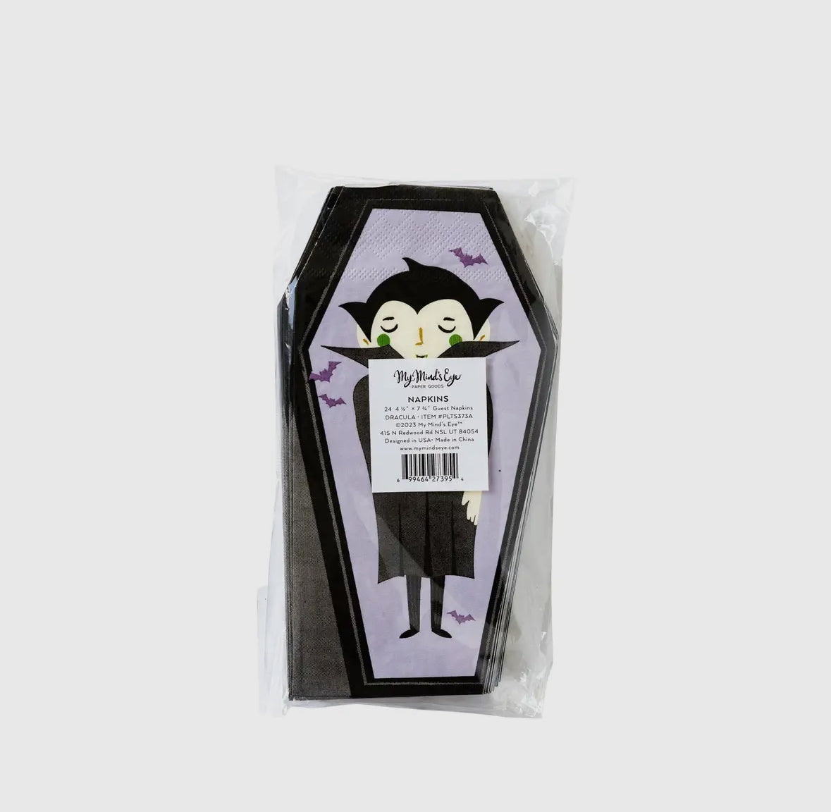 “Dying to Use” 🧙VampireShaped Napkins (Set of 18)