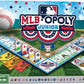 MLB® Opoly Jr. board game with static-cling stickers, create custom playing pieces, collect teams & earn money!