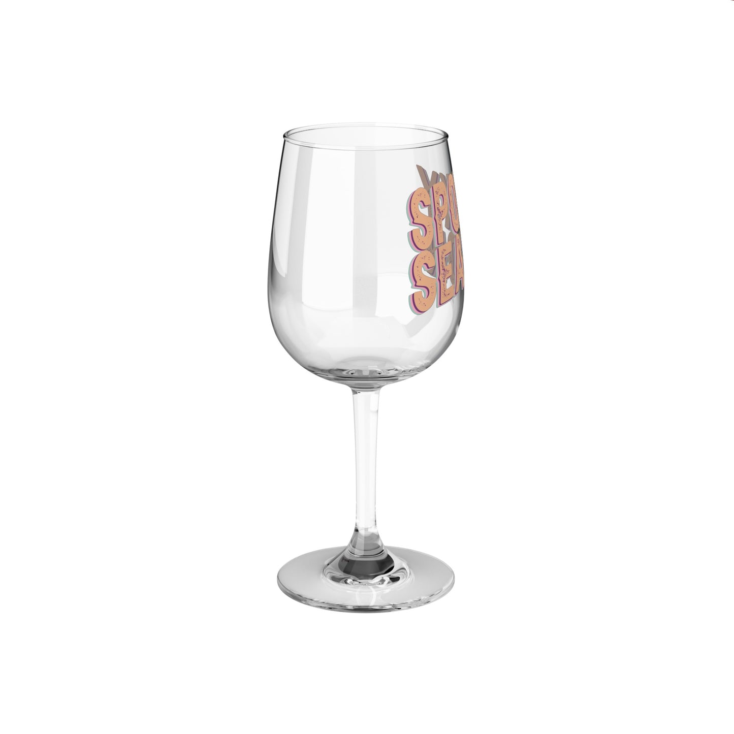 “Spooky Sips Season” 🎃 Wine Glass, 12oz