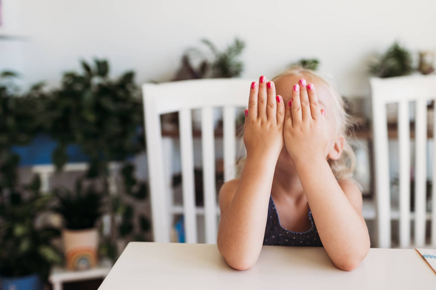 Super sparkly glitter topcoat nail polish perfect for kids with a non-toxic, water-based, cruelty-free, and vegan formula, adding vibrant glitter to any nail color. Safe for all ages and parent-approved for lasting sparkle.