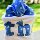 Custom hooded towel for boys in soft, absorbent cotton with a personalized name or design. Lightweight, durable, and perfect for bath time, beach, or pool days. Dimensions: 30 × 54 inches.