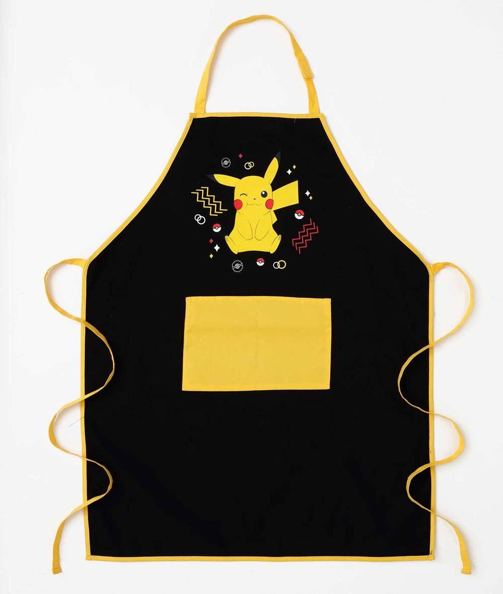 My Pokémon Cookbook Gift Set with 40+ recipes inspired by all Pokémon regions, from quick snacks to celebratory meals. Includes an exclusive apron, perfect for Pokémon fans and aspiring trainers cooking up themed culinary creations.