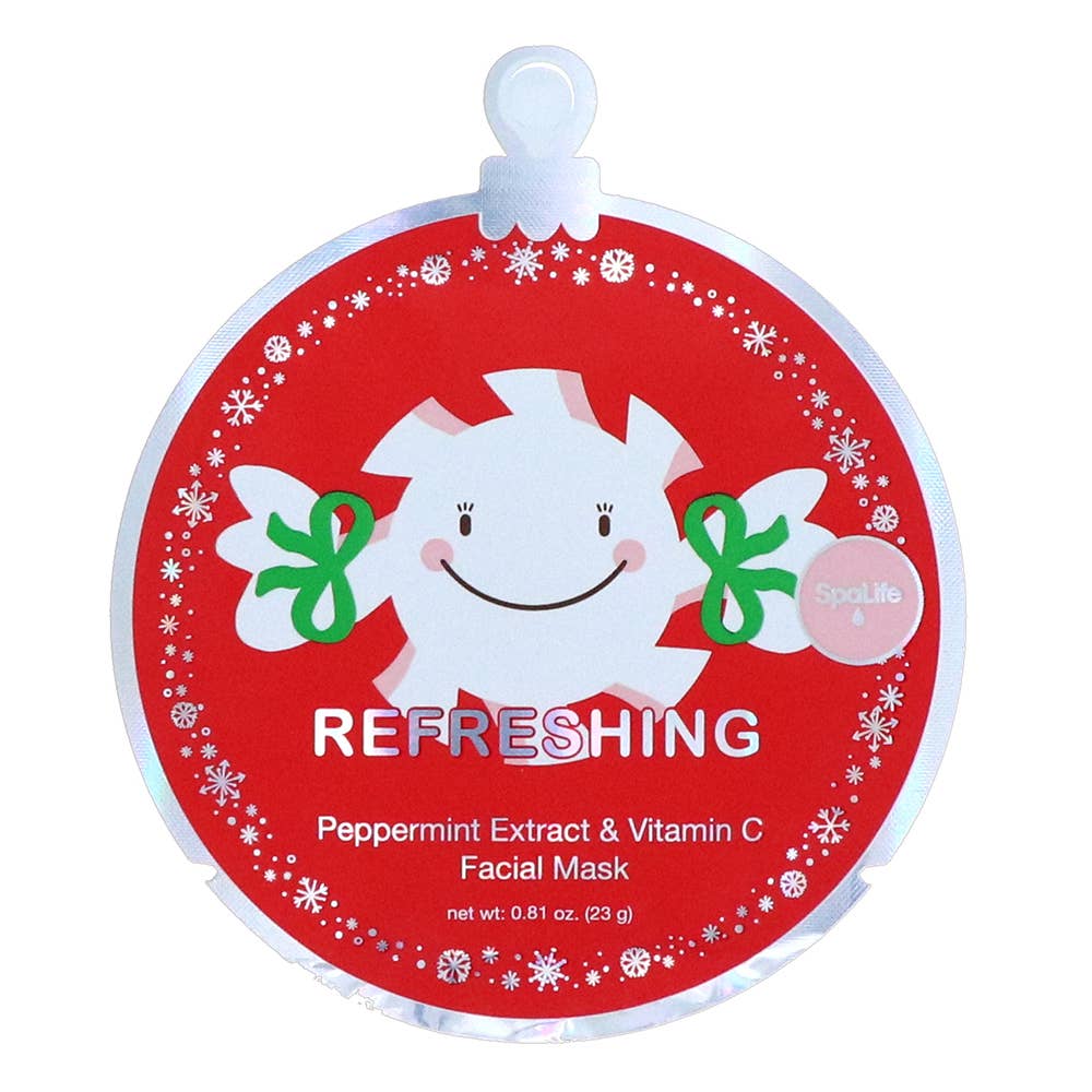 Peppermint and Vitamin C-infused face mask that energizes and brightens skin for a fresh, radiant glow. Sulfate- and paraben-free. Perfect for gifting!