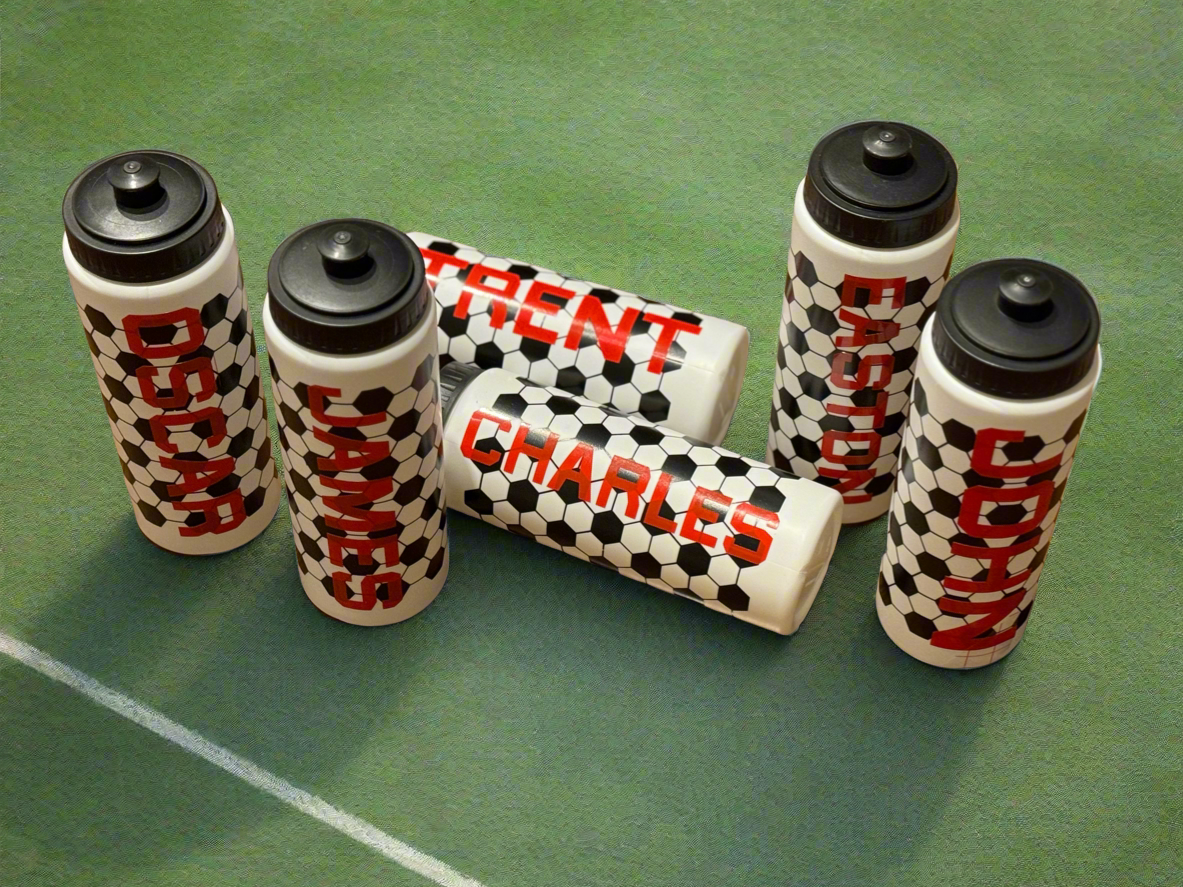 “Go Team” ⚽️ Personalized Soccer Sports Water Bottle