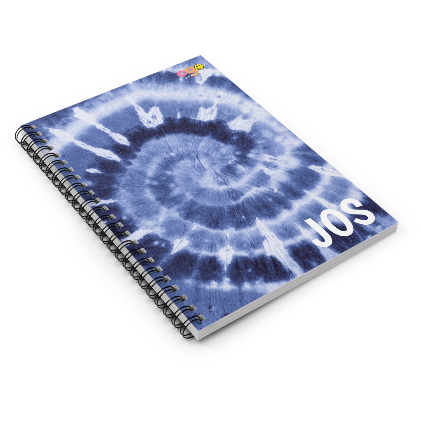 Customizable spiral notebook for kindergarten to fifth grade, perfect for writing exercises, note-taking, or memory keeping. Personalized cover with name, 6" x 8" size, 120 pages (60 sheets) in dotted, college ruled, wide ruled, or blank options. Durable softcover with colorful design and metal spiral binding. Great for students, teachers, or back-to-school gifts.