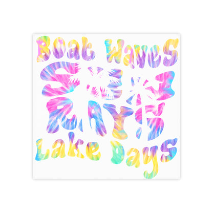 “Boat Waves Sun Rays Lake Days” ✏️ Post-it® Note Pads