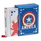 Captain America Pocket-Sized Quote Book with over 150 motivational quotes and speeches from Marvel’s iconic hero. Compact 1.34” x 1.73” size for inspiration on the go, celebrating Cap’s legacy of justice and heroism since 1941.