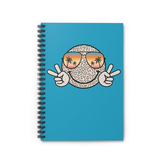 Stylish 6" x 8" Summer Vibes notebook with 350 gsm cover and 90 gsm inside pages, designed for creativity and organization throughout the summer.