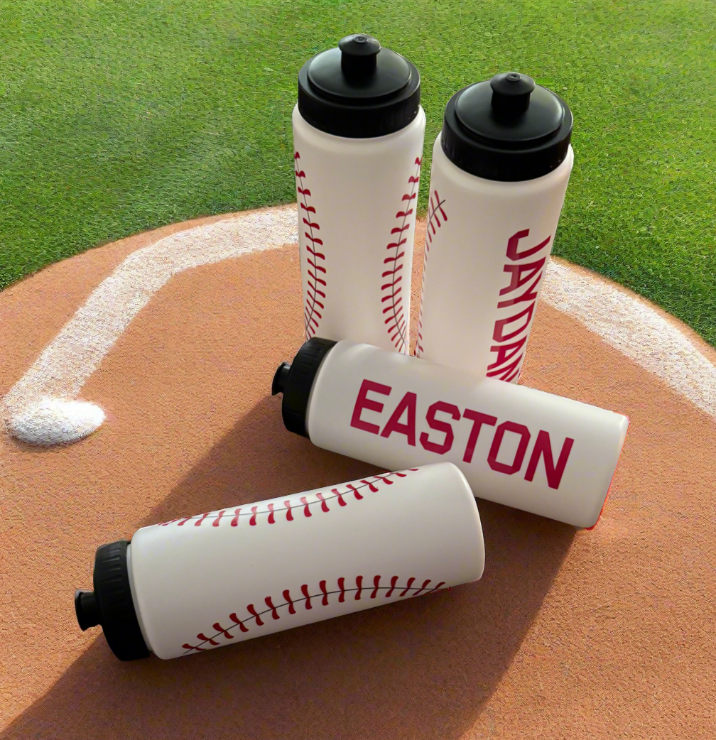 "Steal the Base" ⚾️ Personalized Baseball Sports Water Bottle