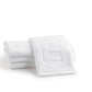 Elegant cotton finger towels with embossed initials, perfect for any room, gift-ready.