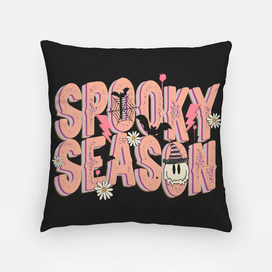 “Spooky Season” 🎃 Halloween Throw Pillow, 18" Pillow