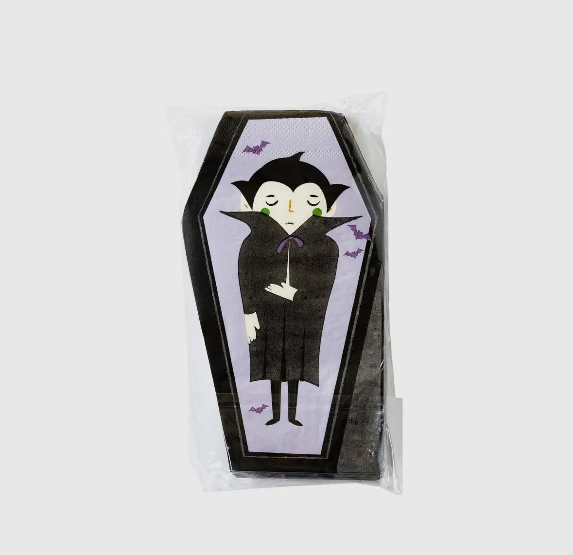 “Dying to Use” 🧙VampireShaped Napkins (Set of 18)