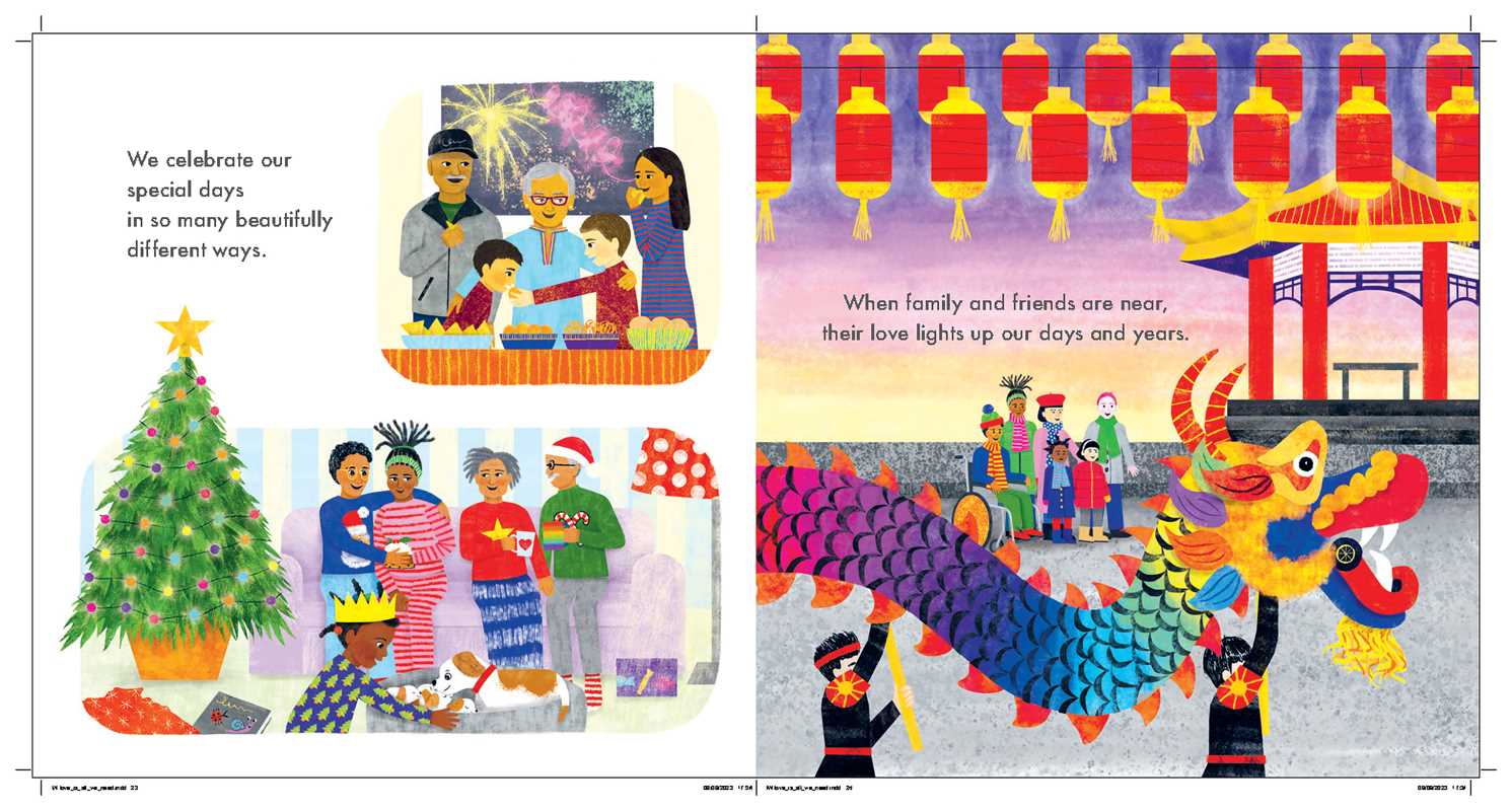 A heartwarming picture book celebrating love in all its forms, through diverse families and everyday moments.