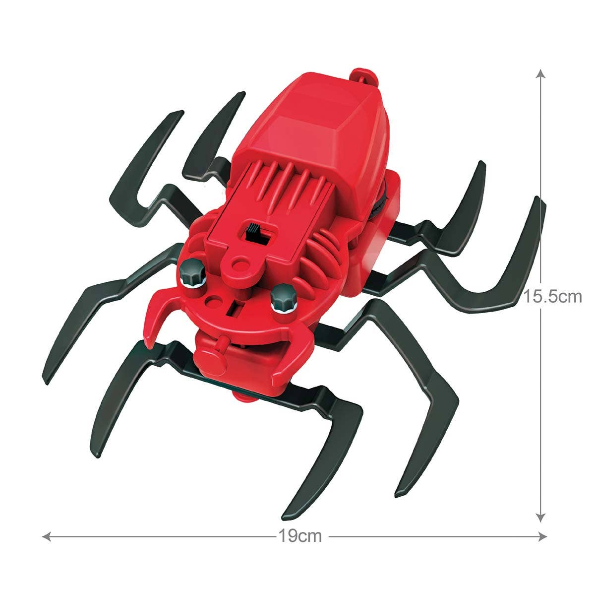 DIY Spindly Spider Kit for kids 8+, motorized spider toy for Halloween crafts, STEM fun, and decorations.