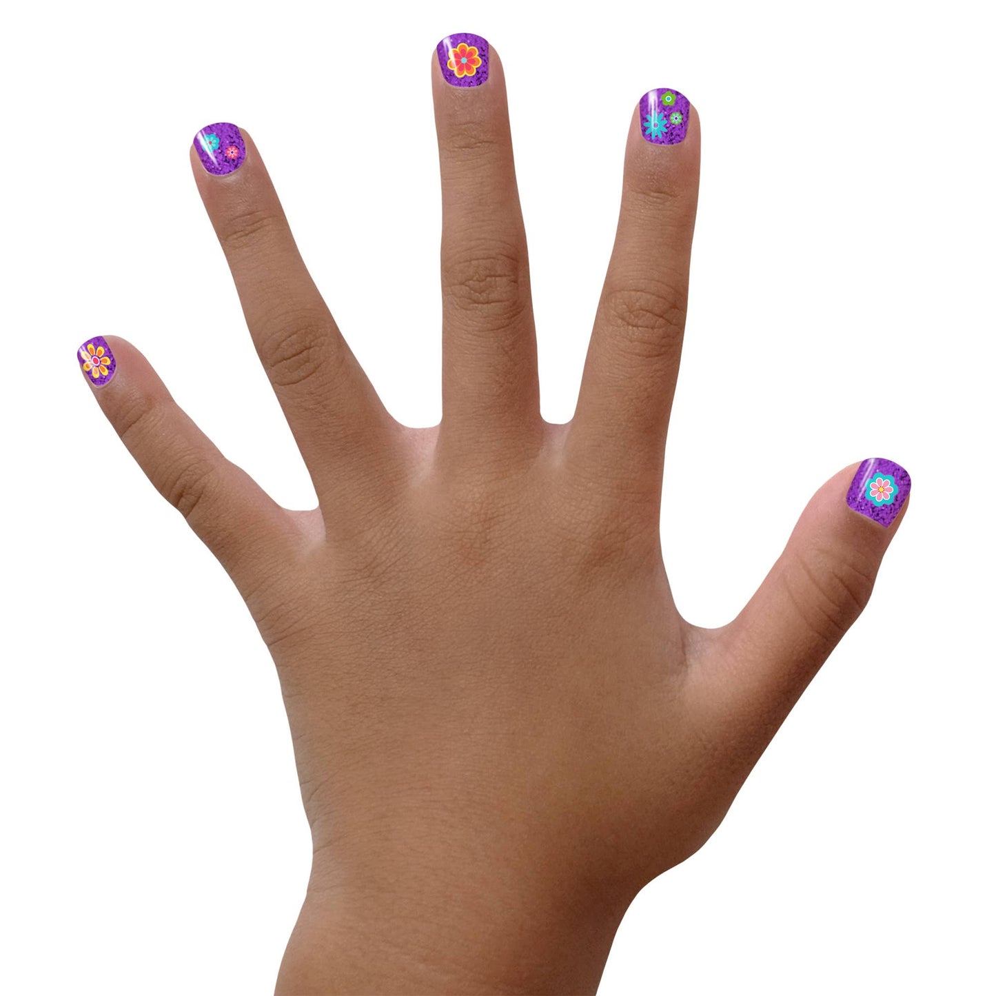 Piggy Paint Mermaid in the Shade Nail Set featuring three non-toxic, vibrant polishes (Mermaid in the Shade, Tickled Pink, Let’s Jam) and flower-themed nail art. Safe for kids and pregnancy, cruelty-free, and vegan-friendly.