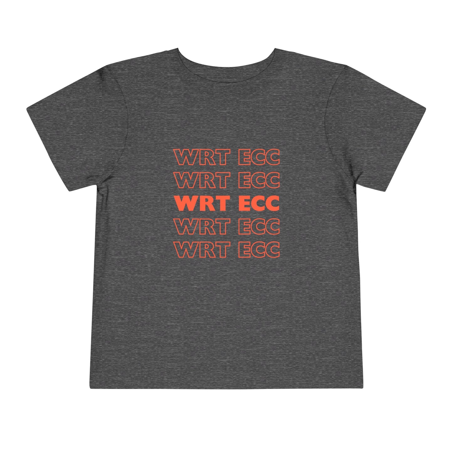 Double the Fun! 💙❤️ WRT ECC Toddler Short Sleeve Tee