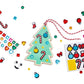 Wooden Ornament Kit for Kids, Perfect for Gift Giving or Decorating Your Own Tree, Includes 1 Wooden Ornament, Googly Eyes, Felt Stickers, Sticker-Backed Gems, and Bakers Twine, Ages 6 and Up.