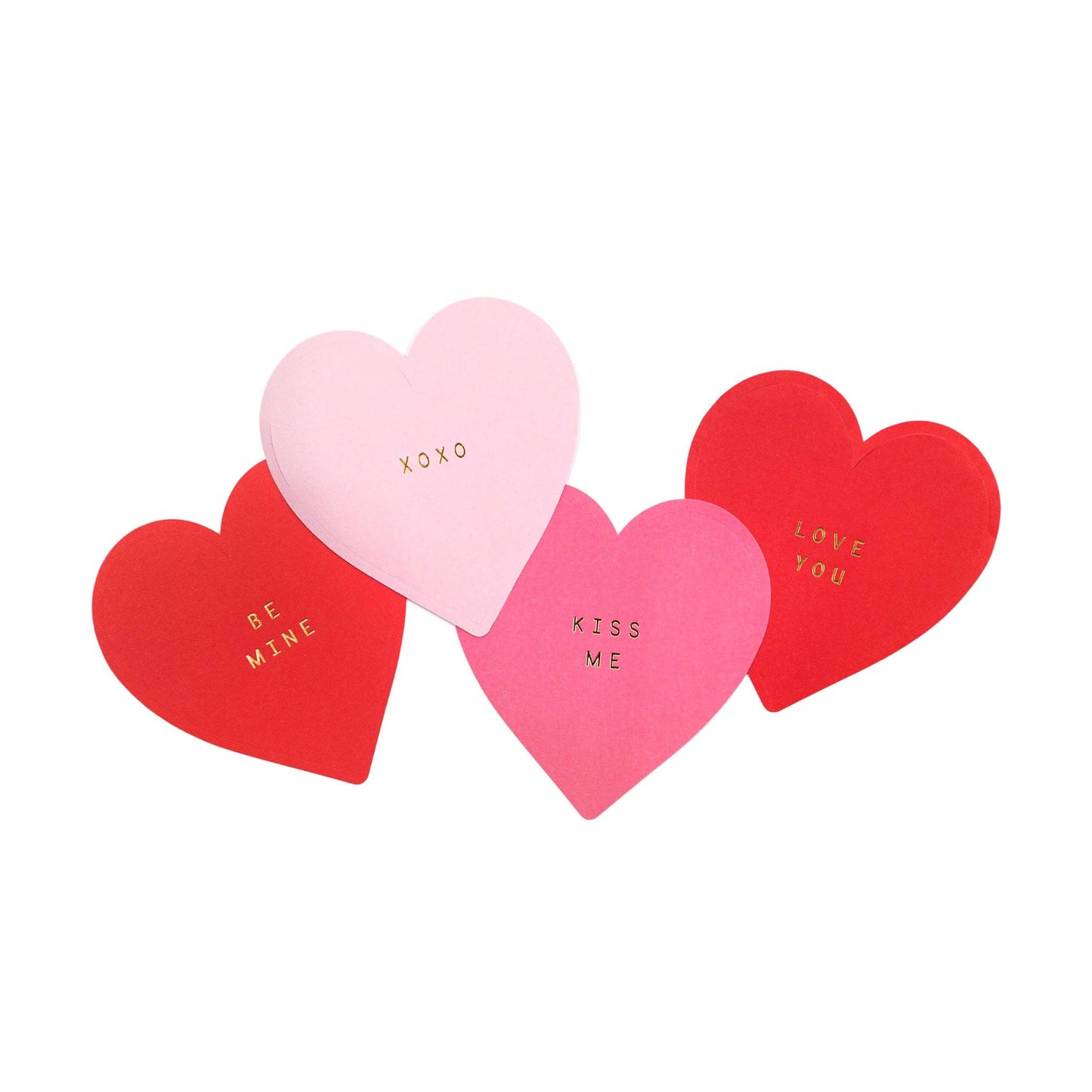 Valentine's Day glassine treat bags with heart-shaped stickers, perfect for gifting candy or small presents, includes 8 bags and 8 heart stickers.