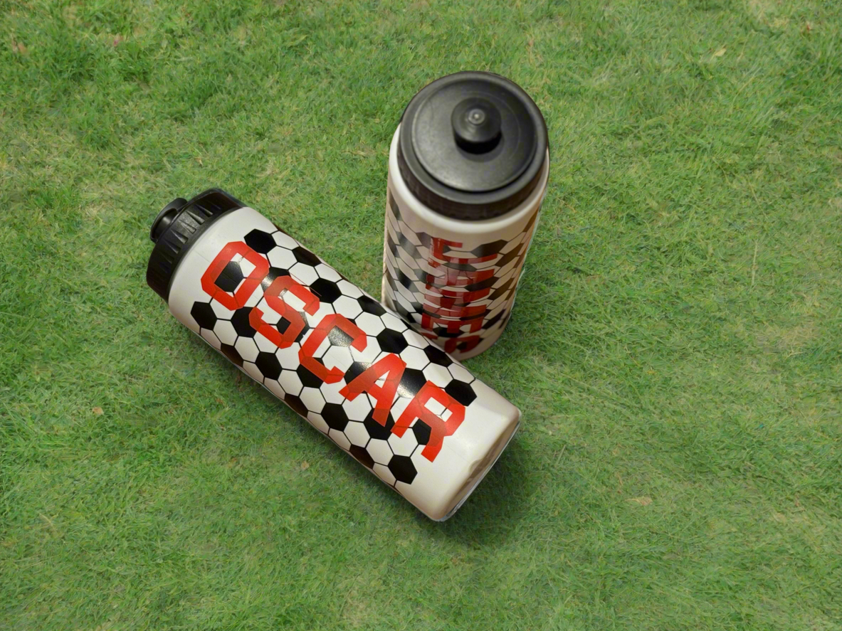 “Go Team” ⚽️ Personalized Soccer Sports Water Bottle