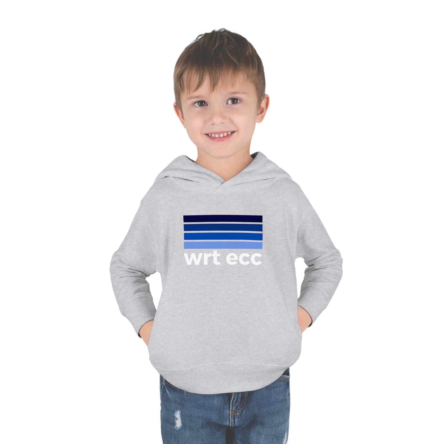 Blue Somewhere Over the Rainbow 💙🌈 WRT ECC Toddler Hoodie