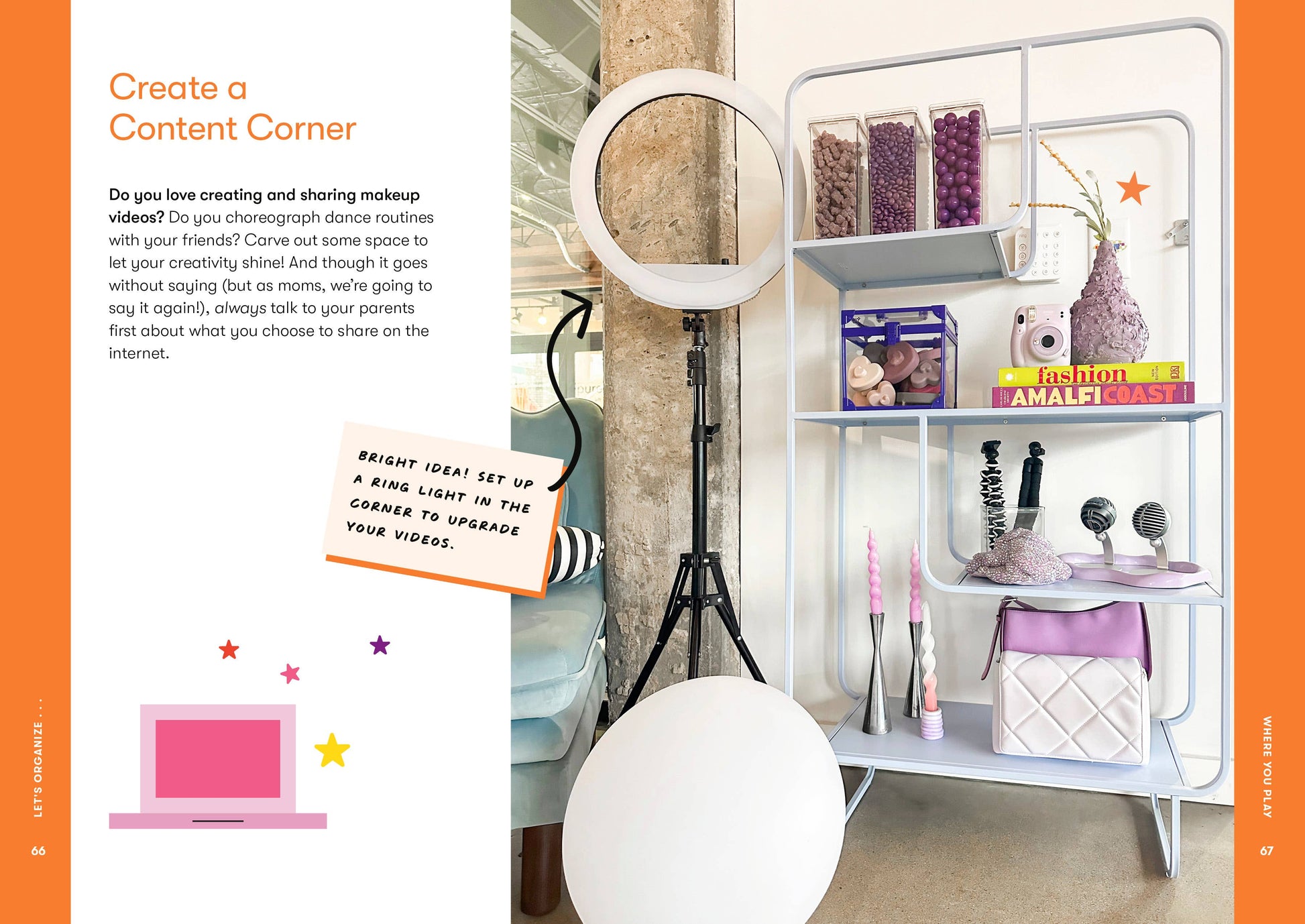 Home Edit for Teens guide to organizing, routines, checklists, and creating space for fun.