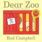 Dear Zoo by Rod Campbell. Classic lift-the-flap book with fun animals & catchy refrain for toddlers.