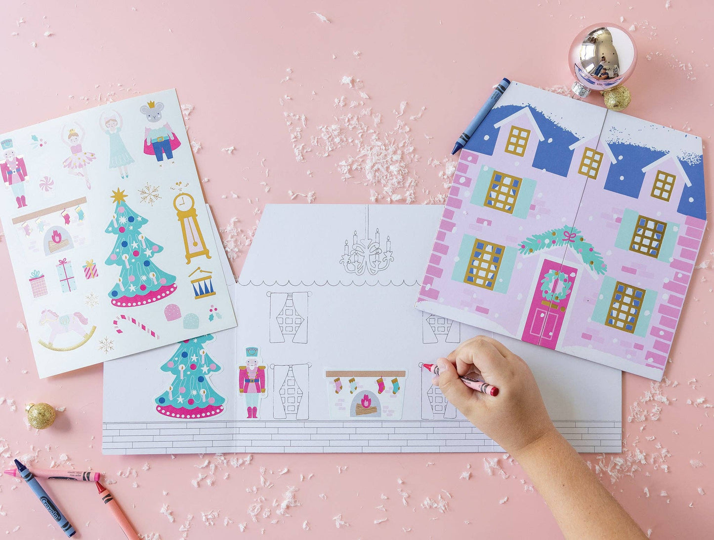 PLKC68 - Nutcracker Sticker and Coloring Activity Kit