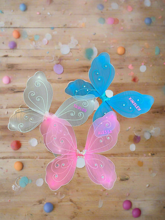 “Abby-live I can Fly” 🦋 Personalized Wings