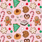 “Holiday Desserts” 🎄 Christmas Wrapping Paper Roll